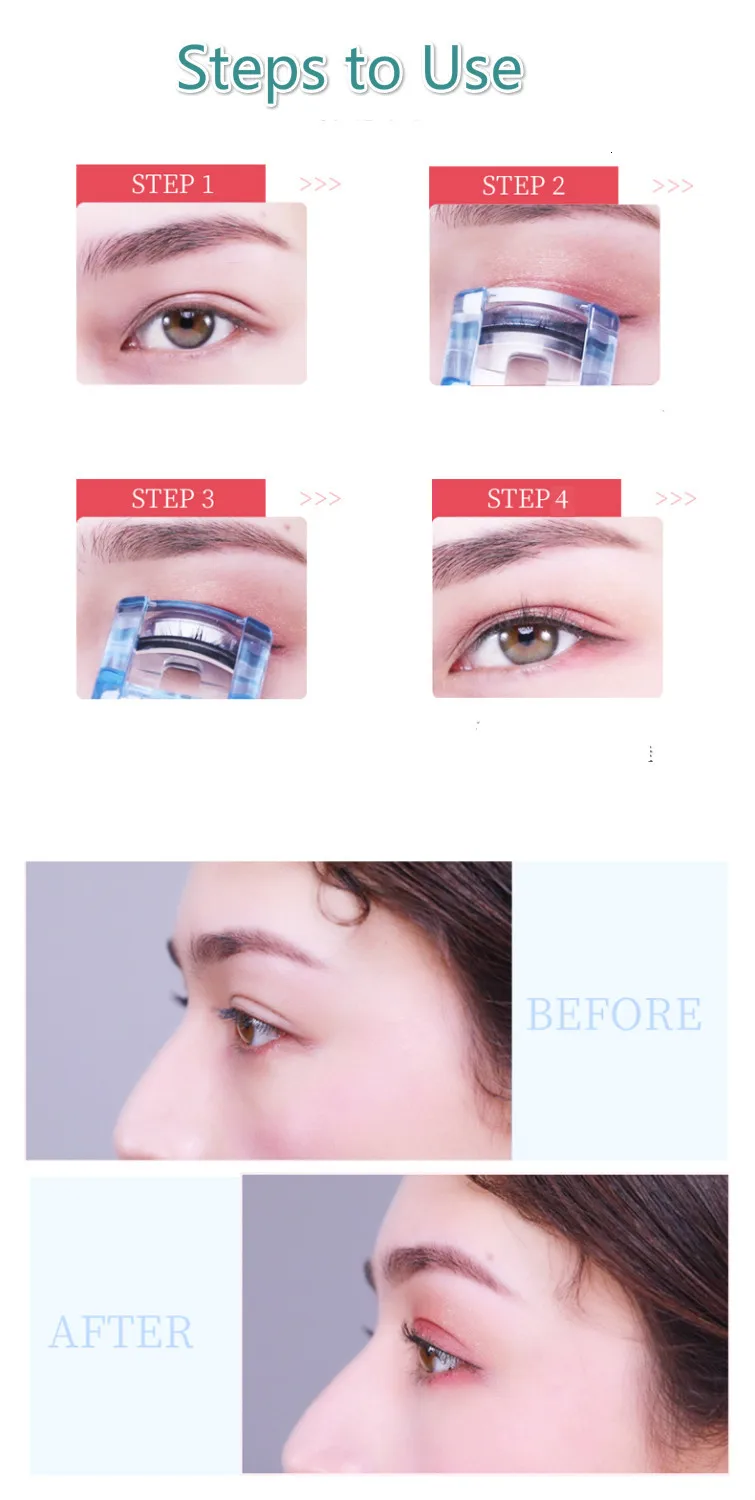 

Mini Eyelash Curler Lasting Portable Eyelashes Curling Tool Eye Makeup Tool Lovely Small Eyelash Clip for Students Schoolgirls