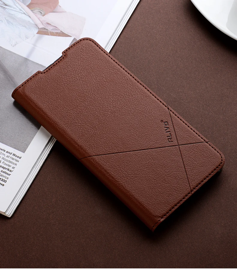 Для Xiaomi redmi note 8 pro Чехол с откидной крышкой Топ чехол для телефона из