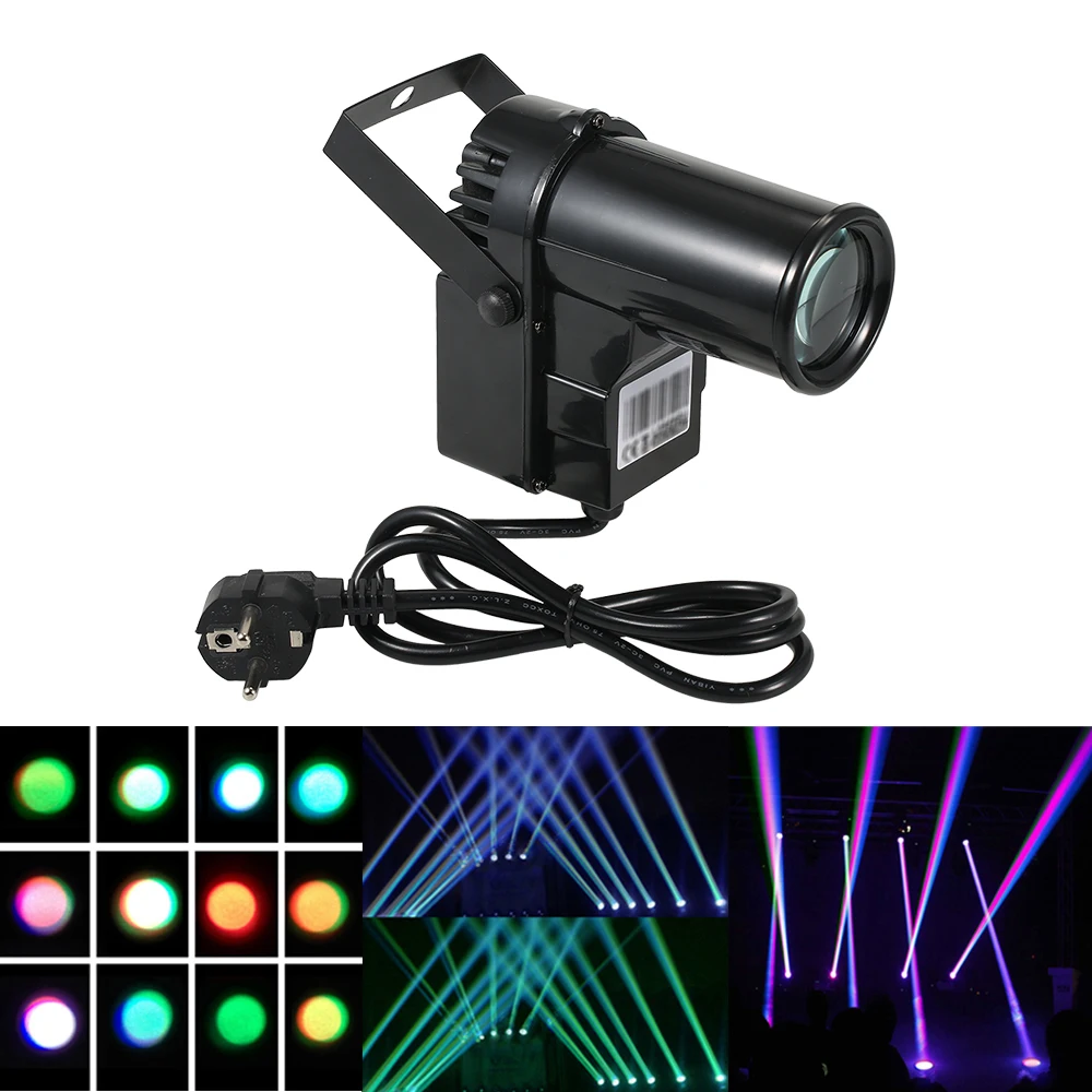 Мини RGB дискотечный светильник DJ светодиодный лазерный сценический проектор