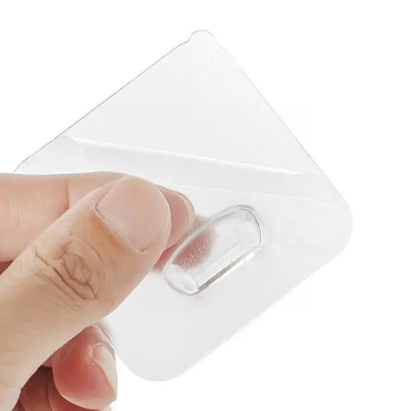 

1 Pcs Hooks Strong Non-marking Plug Hooks Storage Racks Multi-function Wall Kitchen Hangers Waterproof Accessories Stickers E2A9