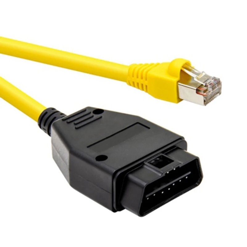

New ESYS Data Cable For-BMW ENET Ethernet to OBD Interface E-SYS ICOM Coding for F-Serie Diagnostic Cable 2M