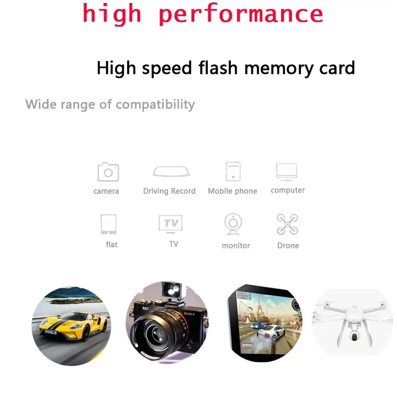 Горячая Карта памяти micro sd 32 Гб 64 Гб 128 ГБ 256 ГБ 512 ГБ EVO Plus класс 10 Водонепроницаемая TF Память sim-карта для смартфонов камера