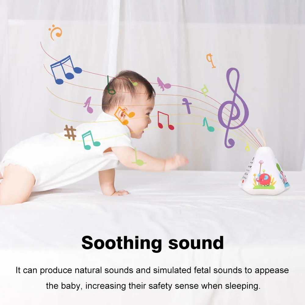 

Infant Sleeping Music Light Night With Remote Control Baby Room Star Projection Toy Newborn Sleep Soothing Night Light Projector