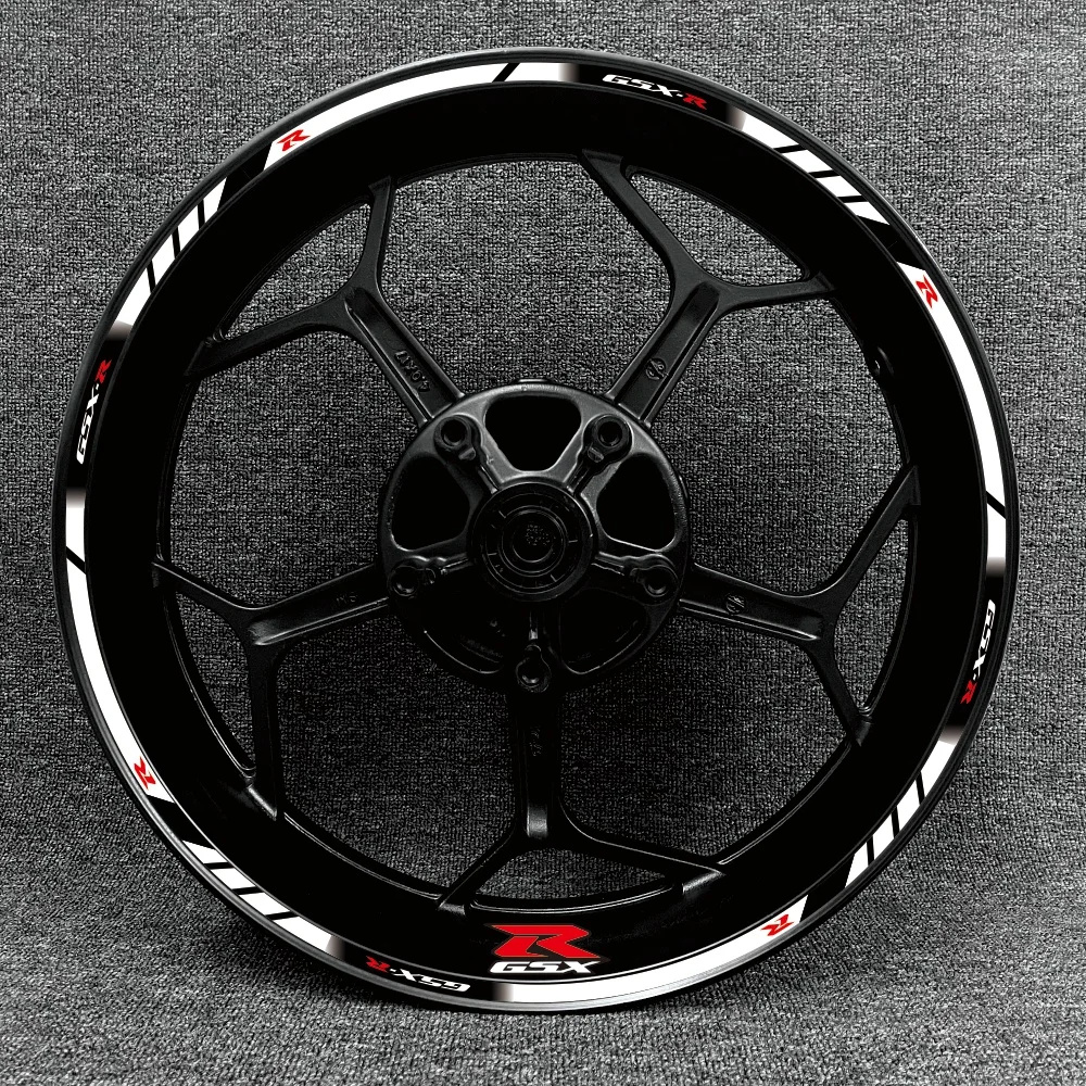 

Полный комплект для Suzuki 17 дюймов мотоциклетная наклейка логотип GSXR GsxRR Gsx R RR S 250 600 750 обод Высокое Качество Светоотражающая наклейка