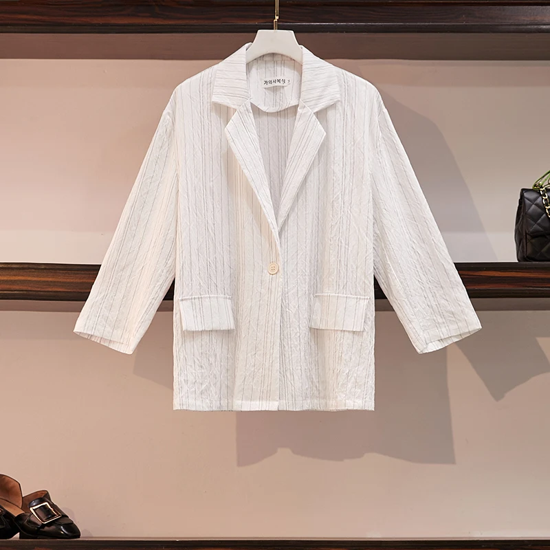 Повседневный Модный женский костюм с коротким пальто | Женская одежда