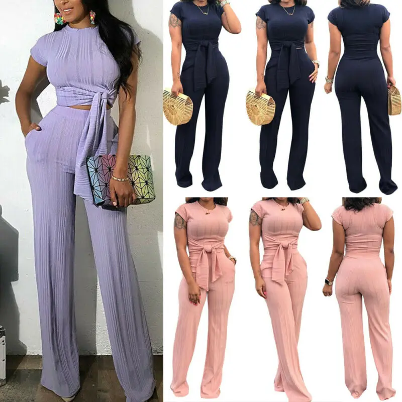 Новинка Женский комплект из 2 предметов уличный стиль короткий рукав длинный