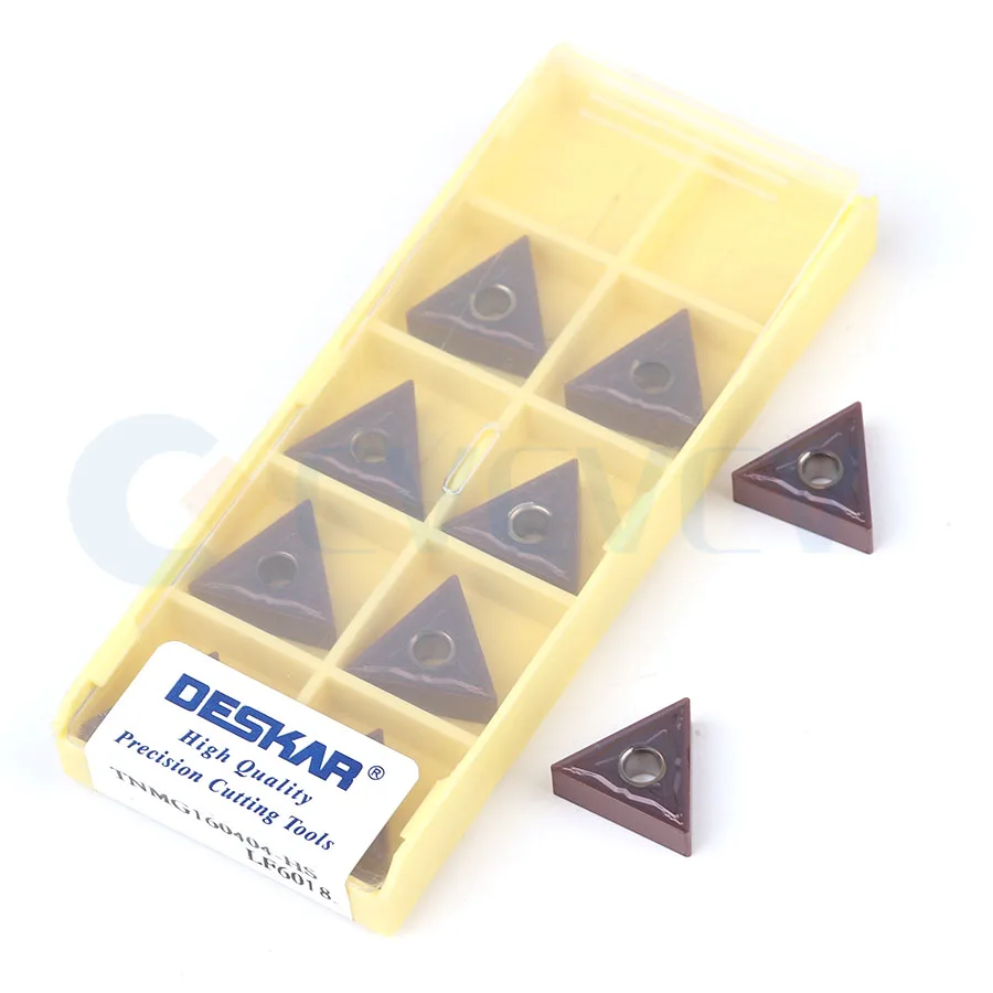 

TNMG160404-HS LF6018 TNMG160408 CNC Tool High-strength Carbide Turning insert CNC Lathe Cutting Tool Wear-resistant Strong Blade