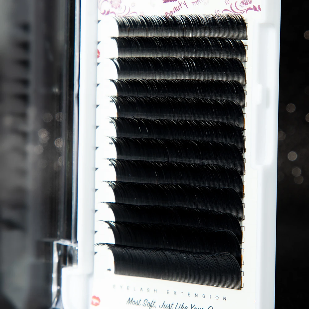 C Curl 0 25 мм накладные ресницы смешанной длины Индивидуальные Накладные из