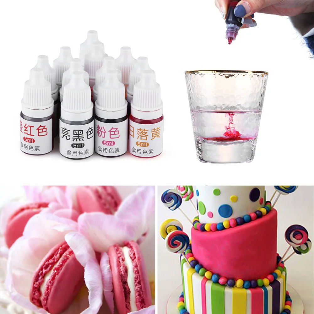5 мл крема макарун пищевые ингредиенты для покраски съедобный пигмент торта