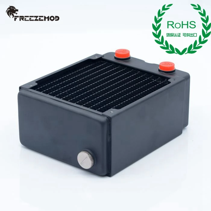 Охладитель воды для компьютера FREEZEMOD медный радиатор толщиной 65 мм с 3 слоями