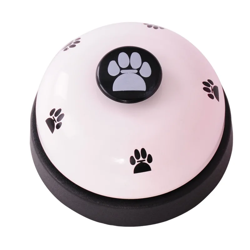 

Pet Toy Training Bell Dog Cat Training Pet Bell Training Dog Tools Interactive Cat Dog Toys with Non-Slip Base Feeding Reminder