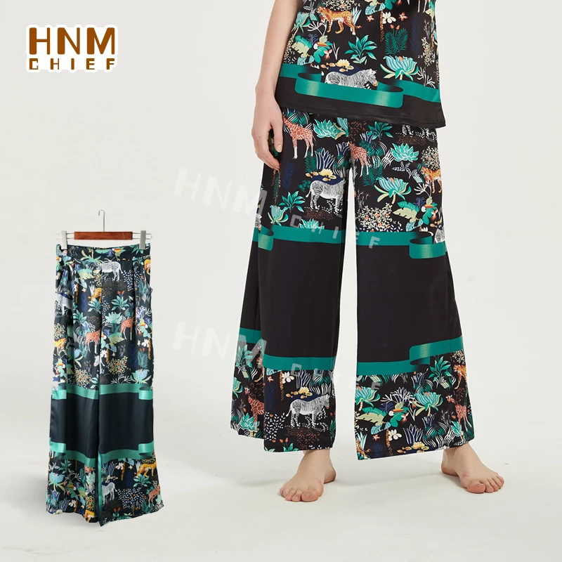 

HNMCHIEF New Print Pant Women Yoga Pants High Waist Dancing Fitness Lady Sports Trousers Elastic Loose Baggy Bell-bottoms S-4XL