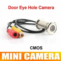 cctv door eye hole wide angle color mini camera 2 8mm lens 700tvl 14inch cmos sensor surveillance for connect to monitortv