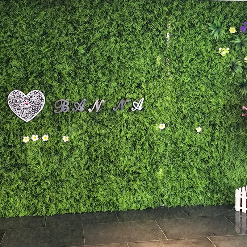 Искусственное растение газон трава искусственная листья украшение для дома и