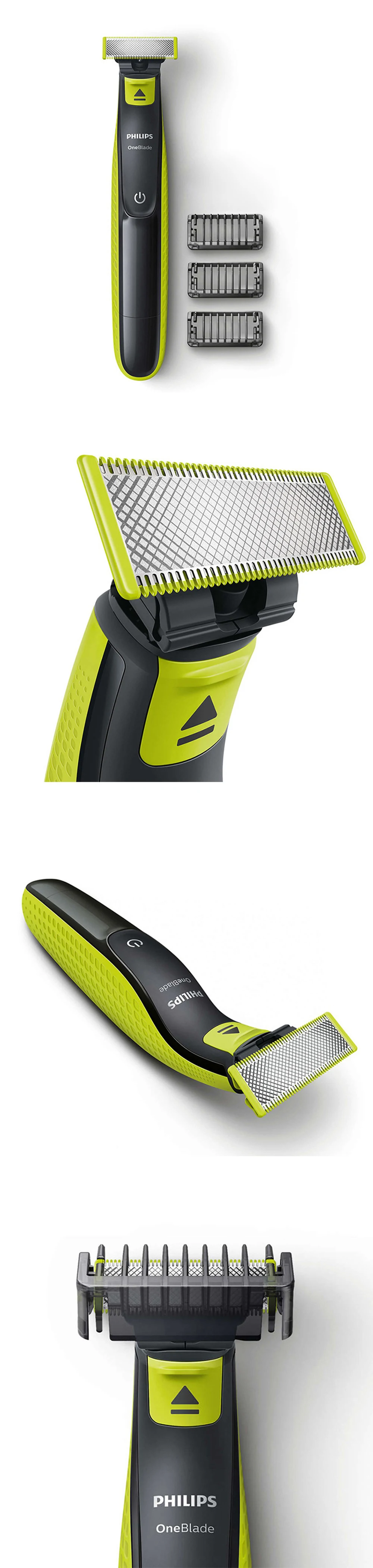 Philips QP2520 OneBlade электробритва Перезаряжаемые с никель-металл-гидридного Батарея половина электрическая машинка для стрижки и половина электробритва для Для мужчин