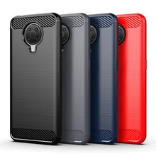 For Cover Nokia G10 Case For Nokia G10 X10 X20 G20 Capas Shockproof Soft TPU Bumper Carbon Fiber Phone Case For Nokia G10 Fundas