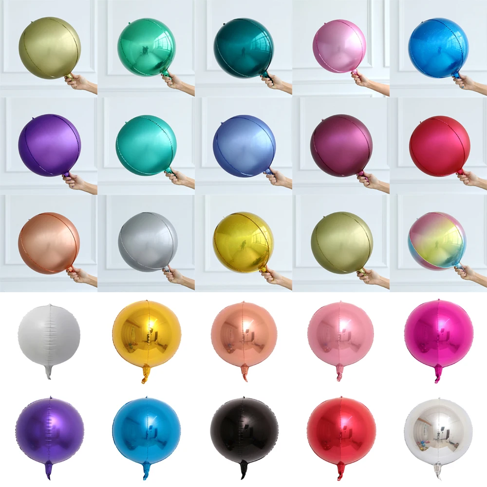 

1pc 18inch 4D Foil Balloons Helium Balloon Birthday Party Decorations Kids Baby Shower Decorations Mariage Wedding Party Globos