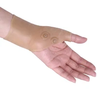 1pc silicone gel arthritis pressure corrector massage pain relief gloves magnetic therapy wrist hand thumb support gloves