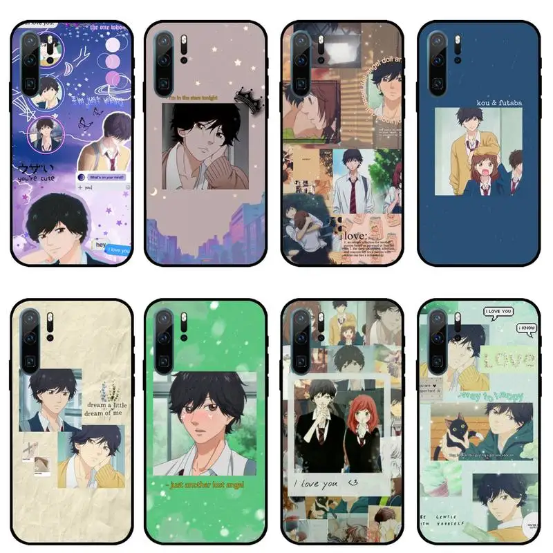 

Ao Haru Ride Love Japan anime Phone Case For Huawei honor Mate P 10 20 30 40 i 9 8 pro x Lite smart 2019 nova 5t