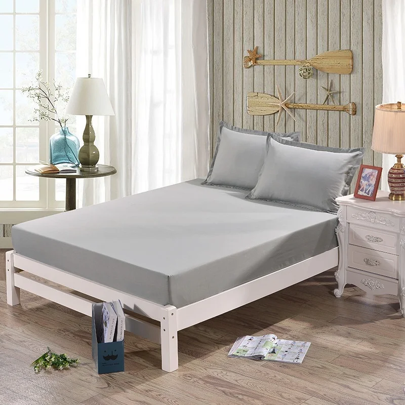 Full Elastic Includes Flat Sheet Luxury Super Silky Soft Brushed Microfiber Deep Pocket Fitted Sheets Pillowcase Bed Set Solid | Дом и сад