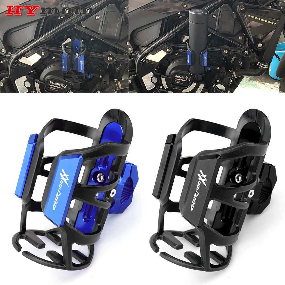 

High Quality Motorcycle CNC Water Bottle Coffee Holder For Honda CBR1100XX CBR1100 CBR 1100 XX Drink Cup Holder Stand Accessorie
