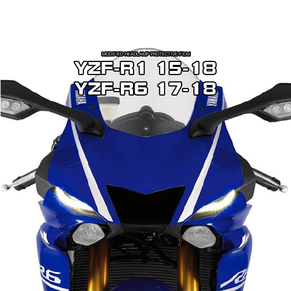 

Motorcycle Modified Headlamp Protective Sheet Cover for Yamaha Yzf-r1 15-18 Years Yzf-r6 17-18