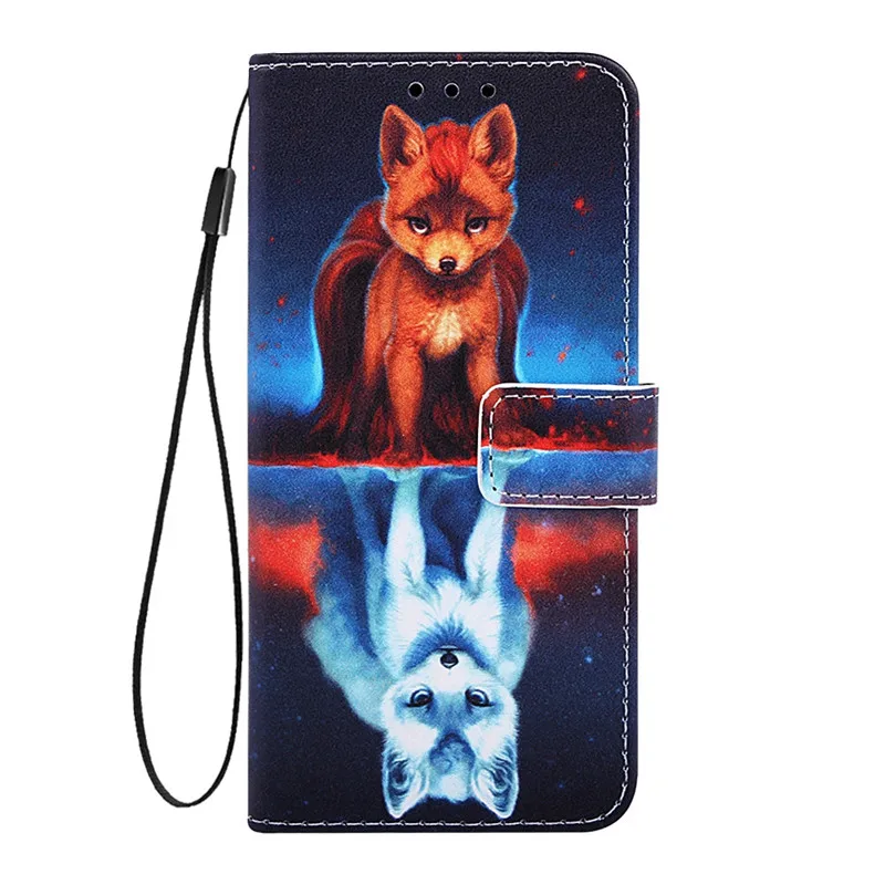 S Кожаный флип-чехол для samsung Galaxy A10 A20 A30 A40 A50 A70 A80 A20e A10s A30s A50s A20s чехол для телефона чехол-бумажник с рисунком и крышка - Цвет: S
