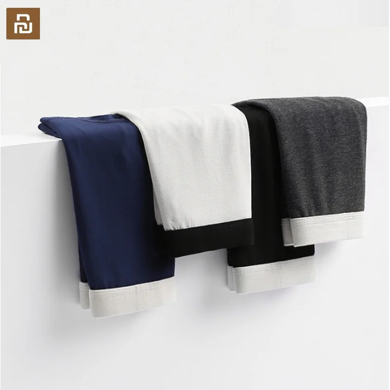 

4pcs Youpin Miiow New Men's Underwear Modal Cotton Boxer Men Seamless Panties Sexy Breathable Man's Boxers Shorts Short Homme