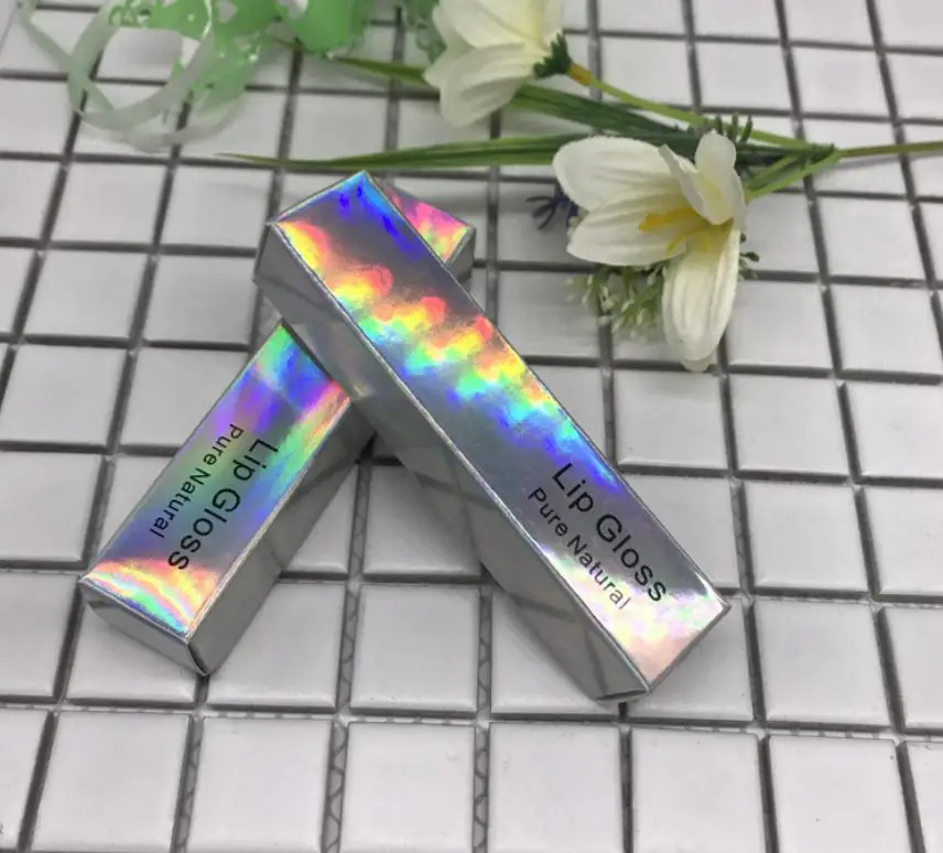 Упаковочная коробка для косметики 23*23*107 мм цветная упаковочная флакона блеска