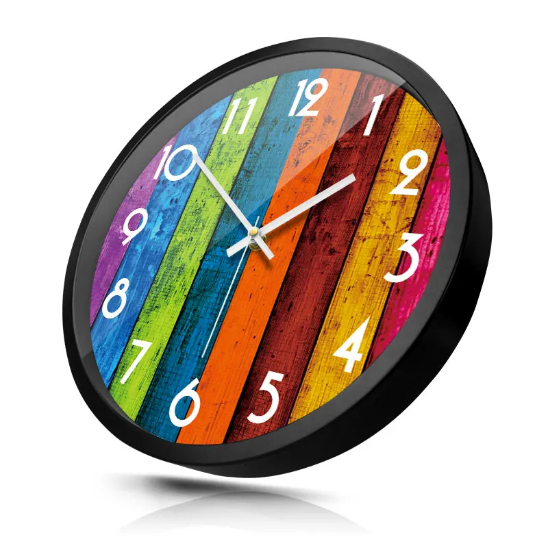 

Art Design Clock Wall Hanging Living Room Creative Bedroom Mute Large Wall Clock Home Decoration Office Kitchen Duvar DD45WC