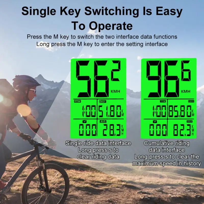 Велосипедный компьютер INBIKE MTB GPS велосипедный спидометр беспроводной одометр