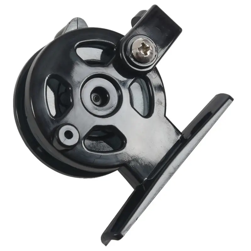 Transparent gray Winter Fishing Plastic Ice Reel Fly Reels Pesca Fish Exquisite Spinning Gear | Спорт и развлечения
