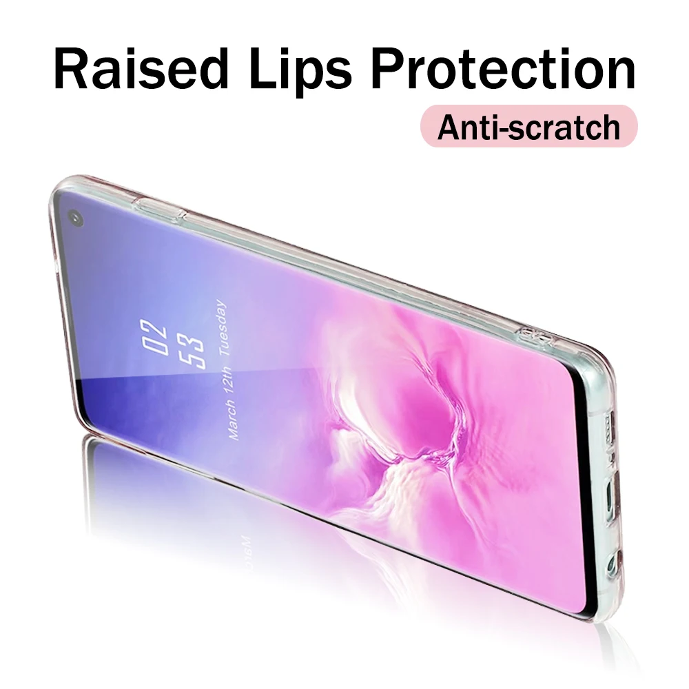 LAPOPNUT Luxury Sparkle Ombre Sequins Glitter Soft Flexible Slim Case for Samsung Galaxy A71 A51 Bling Shockproof Back Cover |