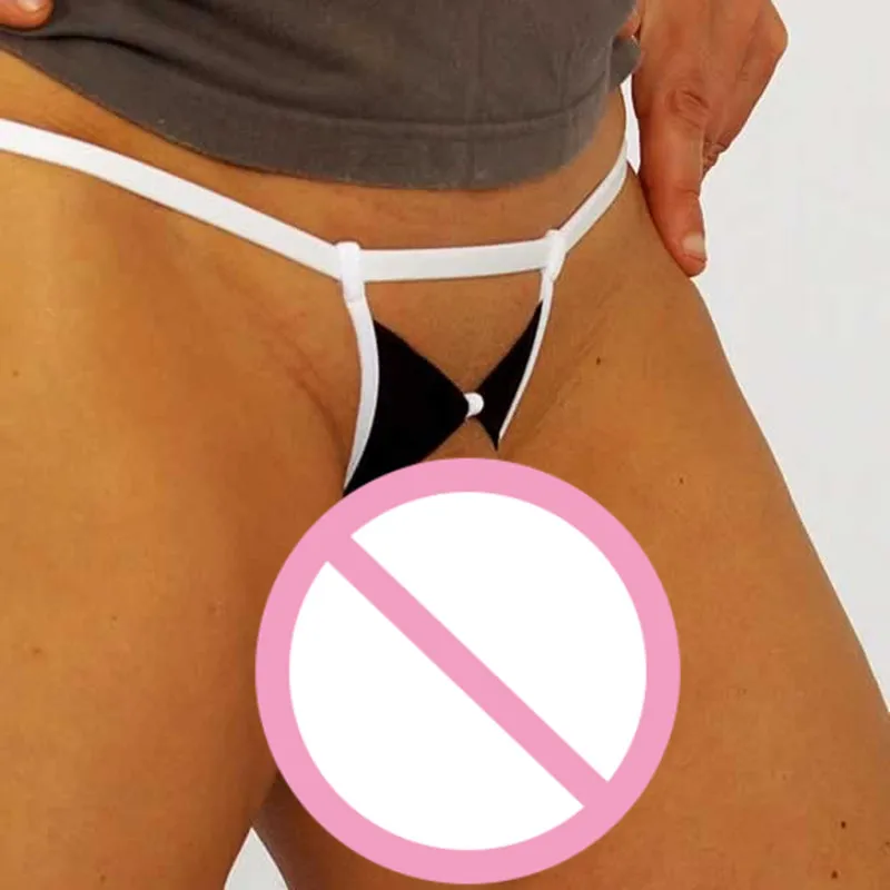 Мужские Экзотические трусы стринги с открытой промежностью и бабочкой танга