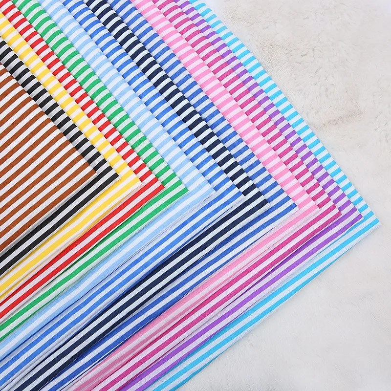 

150x100cm Pink Stripes Polyester Printing Women's Mask Fabric Printed Fabrics For Patchwork DIY Cloth Sewing Handmade Material