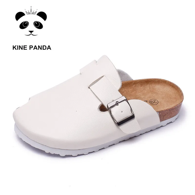 KINE Панда Детские тапочки для мальчиков и девочек Шлепанцы без задника с