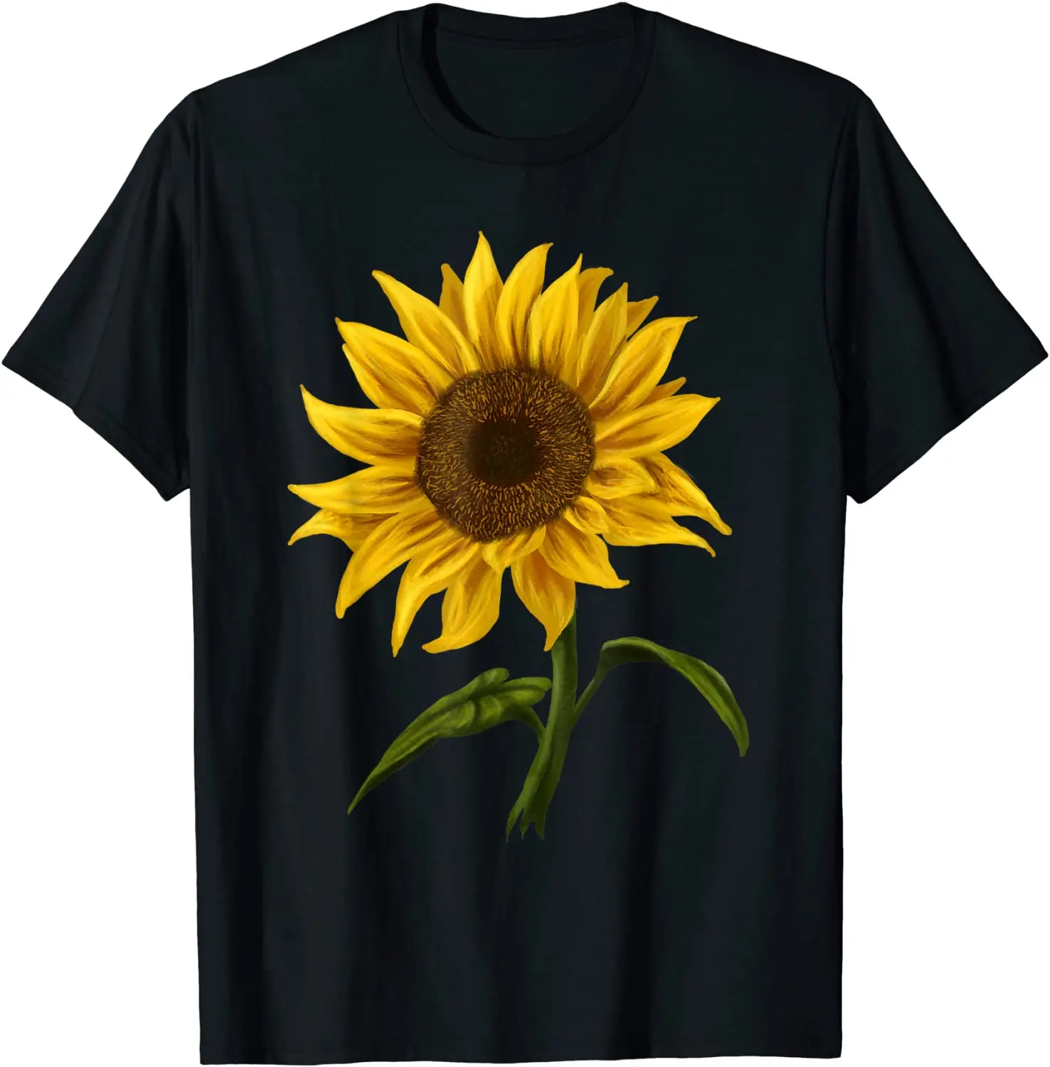 

Sunflower Sunshine Floral Watercolor Flower T-Shirt Unisex Tee