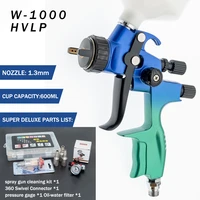 high quality spray gun w 1000 painting gun 1 3mm nozzle paint gun water based air spray gun airbrush