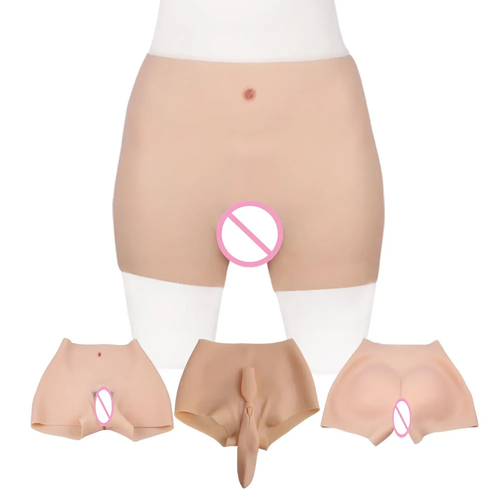 

Силиконовые Реалистичные трусики, нижнее белье, трусики, трансгендер, сексуальное женское белье для трансвеститов, увеличитель бедер