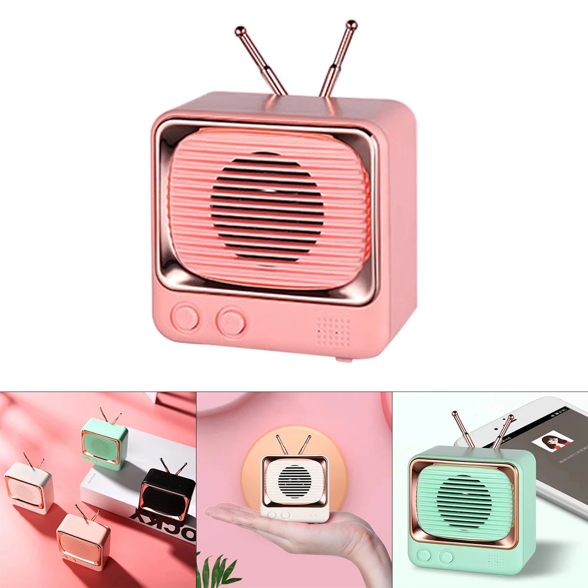 DW02 Динамик Настольный Bluetooth5.0 мини Портативный FM радио средство громкоговорящей