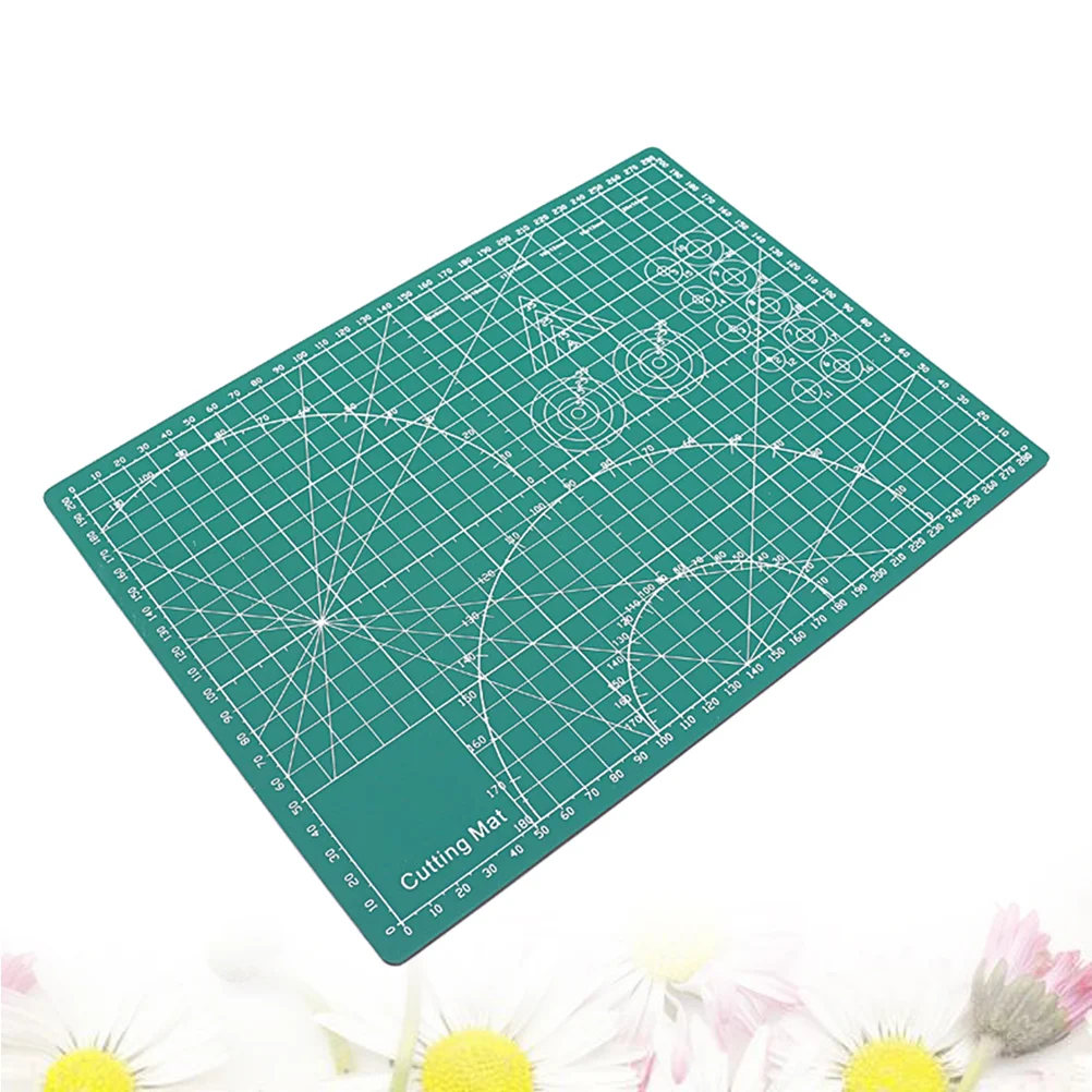 

Professional Self Healing Durable Non-Slip PVC Cutting Mat for Scrapbooking Quilting Sewing Arts Crafts Projects (A4 Green)