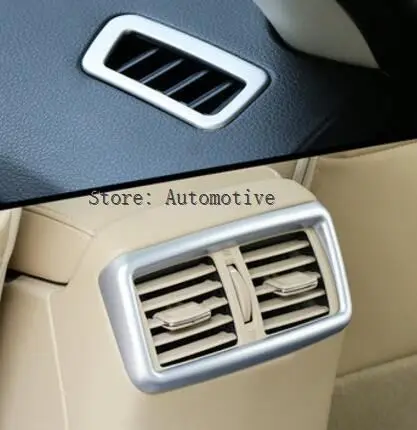 

Для Nissan X-Trail X Trail T32 Rogue 2014 2015 2016 2017 Передняя и задняя Воздушная система вентиляционная решетка декоративная крышка отделка