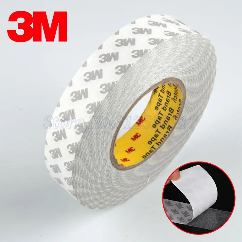 50 10 M/Roll 3M 9080 Double Sided Tape Adhesive Strength Ultra Thin Viscosity Imported Temperature Resistant For Home Hardware