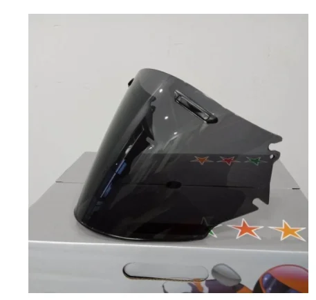 Motorcycle Half Helmet Visor Fitting for Arai Motorbike Lens with Clear Black Smoke and Rainbow Color Choose Available |