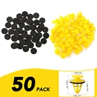 Зажимы для обшивки дверей автомобиля, 50 шт., для Alfa Romeo, Alfa romeo 159, 147, saab 93, 95, 9000, peugeot 206, 307