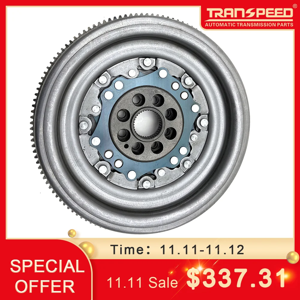 

TRANSPEED DQ200 0AM DSG7 Transmission Gear Clutch Flywheel 6/8 Hole 129/132 Teeth By BIV OE 4150736090 For VW AUDI SKODA