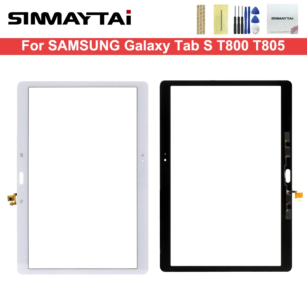 Передняя стеклянная панель 10 5 дюйма для планшета Samsung Galaxy Tab S T800 T805 SM-T800 сенсорный