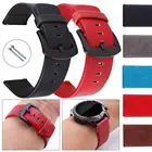 Ремешок для спортивных часов, кожаный, универсальный, 182022 мм