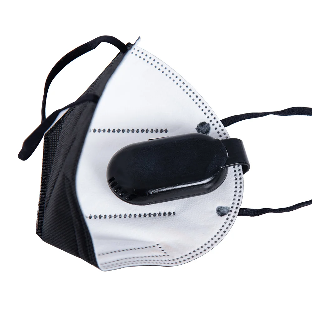 

Reusable Portable Fan For Face Mask Clip-On Air Filter USB Rechargeable Exhaust Mini Fans Personal Wearable Air Purifiers