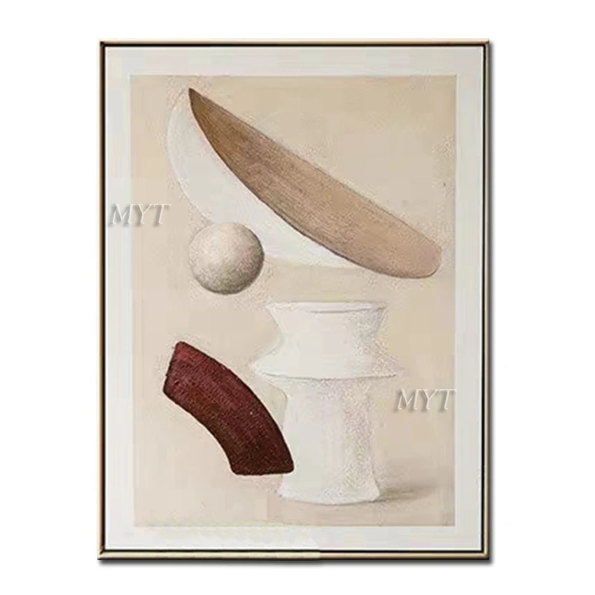 Warm Color Creative Thinking Creation Abstract DiagramOil Painting Wall Art Home Decor Picture Modern Oil On Canvas | Дом и сад